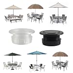 Ring Plug Cap - Patio Table Umbrella Hole Ring Plug Cap 1Pcs Stabilizer Insert for Outdoor Parasol Table Umbrella Tray - Image 6