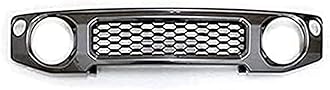 Car Front Radiator Grilles for Jimny JB64 JB74 2019 2020, ABS Front Bumper Kidney Grill Centre Replacment Mask Exterior Honeycomb Mesh Air Intake Grill Modified Accessories