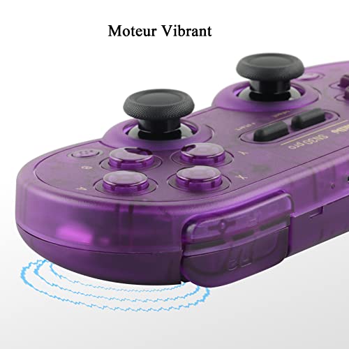 Manette de Jeu Bluetooth 8BitDo SN30 Pro pour PC Windows Android et Switch - 3