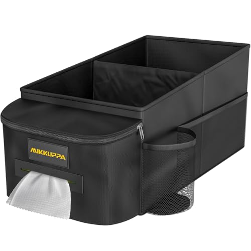 MIKKUPPA Car Seat Organizer - Front Passenger & Backseat Organize...