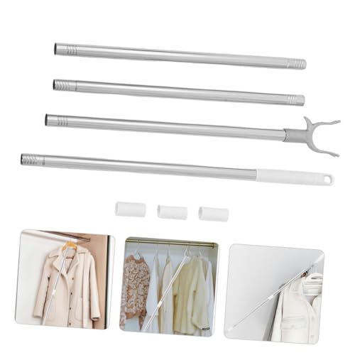 Tringle à crochets extensible Mobestech pour suspendre le linge humide sans pli - 8