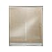 STERLING 5477-59N-G05 Finesse Shower Door Bypass 70-1/16"H x 54-5/8" - 59-5/8"W Clear Glass Nickel