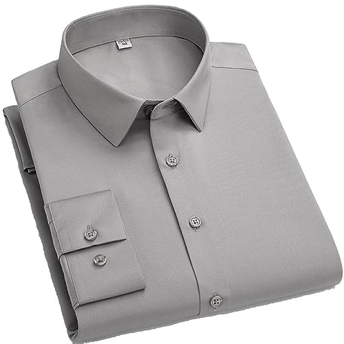 Chemises d'affaires formelles entretien facile coupe standard