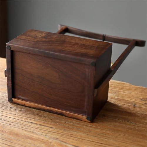 Boîte à mouchoirs en bois de luxe pour un salon élégant - 5