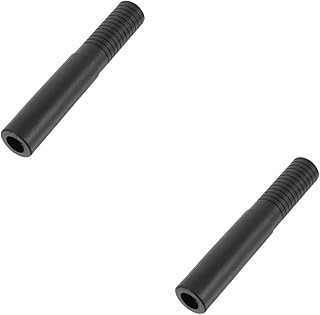 INOOMP 2 Pçs Acessórios De Golfe Para Extensão De Tacos De Golfe Acessórios Para Tacos De Golfe Acessórios De Plástico Para Haste De Golfe Prolongar Barra De Extensão Preto Alongar