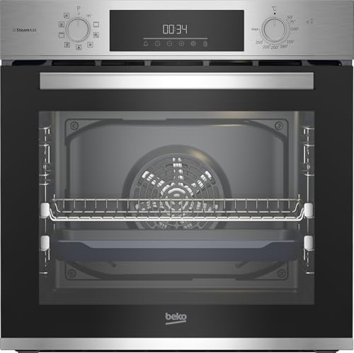 Beko BBIS12301XE b300 Einbau-Backofen 72 Liter, Multifunktionsofen mit 9 Funktionen, AeroPerfect, SteamAdd-Dampffunktion, SteamShine Reinigung, versenkbare Knebel, Edelstahl Beko BBIS12301XE b300 Einbau-Backofen 72 Liter, Multifunktionsofen mit 9 Funktionen, AeroPerfect, SteamAdd-Dampffunktion, SteamShine Reinigung, versenkbare Knebel, Edelstahl
