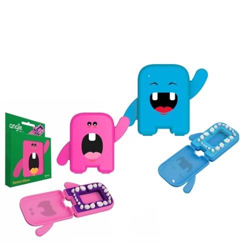 Kit Combo Estojo Caixinha Porta Dentes de Leite Angie com 2 unidades