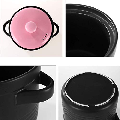 Olla de cerámica resistente para sopa microondas y guisados caseros 6