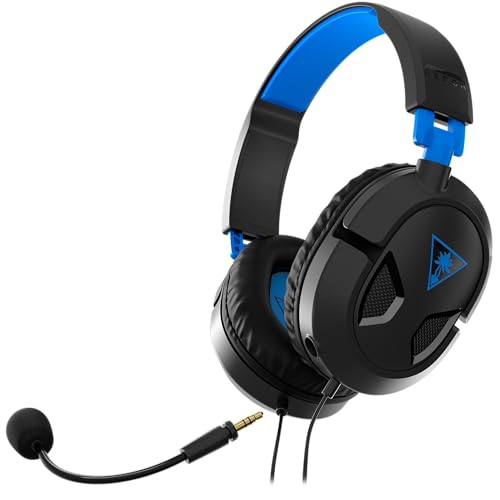 Turtle Beach Recon 50P Casque Gaming w/ 3.5mm Connexion pour PS5, PS4, PS4 Pro, Xbox Series X, Xbox Series S et Xbox One, PC et Appareils Mobiles avec prise 3,5 mm