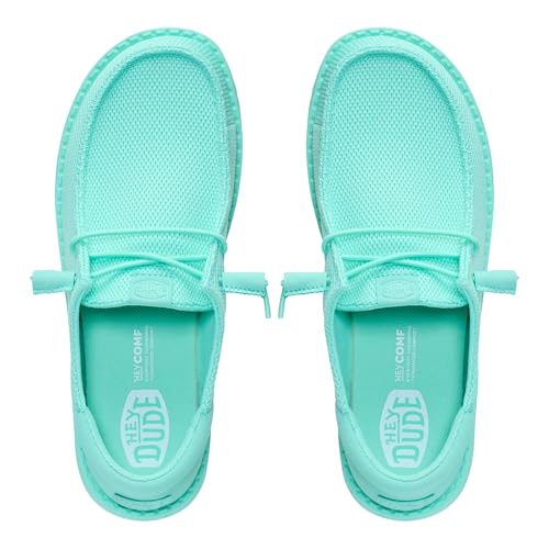 Image of HEYDUDE Women's Wendy Funk Mono Slip On Shoe | Stretch Knit Upper, Cushioned Foam Insole, Ultralight Casual Loafer