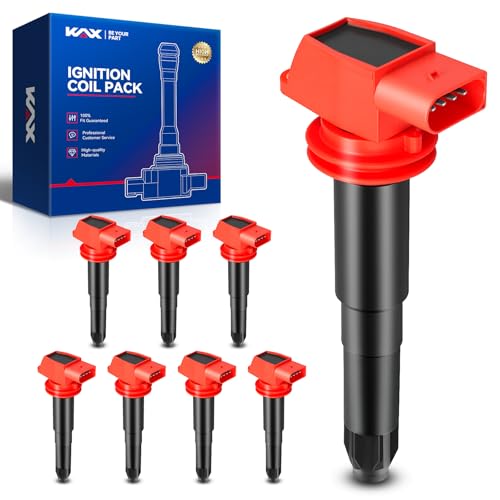 Image of KAX Ignition Coil Pack Fit for Porsche Cayenne 2008-2018 4.8L /4.8T | Panamera 2012-2016 4.8L /3.6L /4.8T, Panamera 2010-2011 UF660