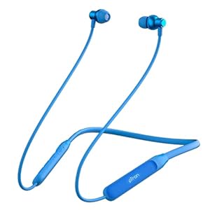 pTron Tangent Evo with 14Hrs Playback, Bluetooth 5.0 Wireless Headphones with mic, Deep Bass In-Ear Neckband, IPX4 Water…