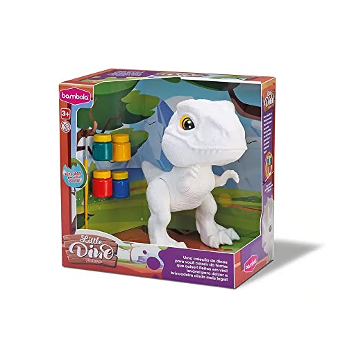 Bambola Little Dino Pintura Velociraptor 21cm
