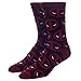 Marvel Deadpool Comic Character Crew Socks (Pack of 5),10-13,Multi-color