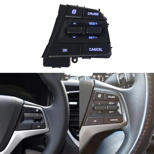 Commande de volant premium pour Accent 1.6 L finitions 2019 à 2022