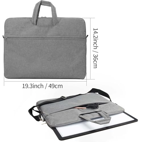 Image of Zocelight A3 Light Pad with Bag, 16.77x13.35inchs Light Board, 6000 Lux Super Bright Light Box for Tracing, Side Button Design, Magnet Light Table for Diamond Painting,Sketching,Weeding Vinyl(Black)