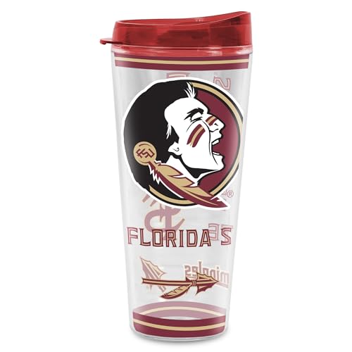 Image of Rico Industries NCAA College Double Wall Mayhem 16oz Or 20oz Tritan Tumbler W Lid