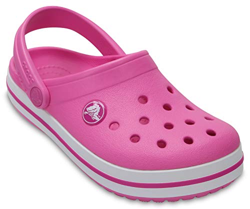 Sandália Crocband Kids, Crocs, Criança Unissex, Party Rosa, 26