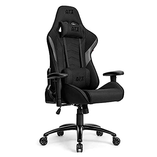Cadeira Gamer Dt3 Sports Elise Fabric, Black - 12191-4