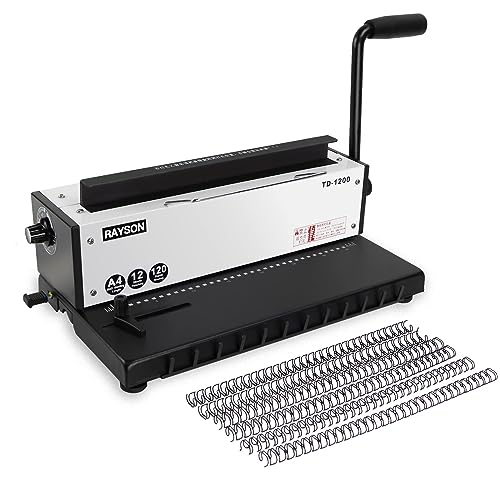 RAYSON TD-1200 Encuadernadora metálica A4