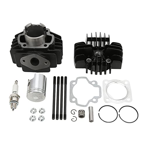 Kit de pistão de cabeça de cilindro, liga de alumínio à prova de ferrugem dissipação de calor super