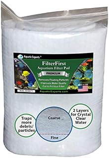 Aquarium Filter Pad - Premium True Dual Density 12" by 72" by 3/4