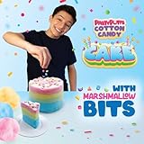 PartyPuffs 4oz Sliceable Cotton Candy Cake Tub – Strawberry Apple Blue Raspberry Lemon – Ready-to-Serve Gluten-Free Candy Dessert for Kids & Parties 119g - Image 4