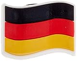 Schuh-Dekoration Crocs Jibbitz Symbol-Schuhanstecker  Individualisieren Sie Ihre Crocs mit Jibbitz Germany Flag One-Size