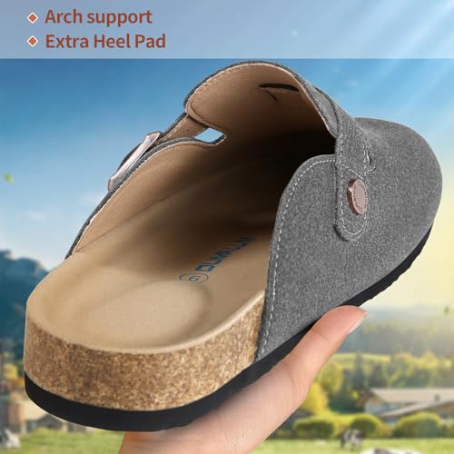 Dumalum Suede Clogs for Women & Men - image 2