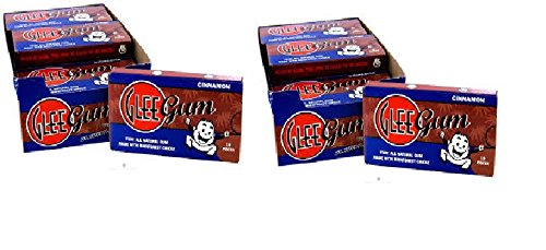 Glee Gum Cinnamon - Box of 12 (2 Pack)