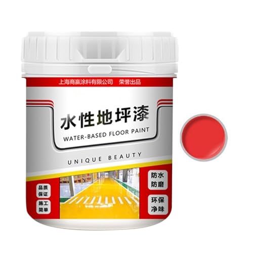 Pintura antideslizante para suelos de hormigón, revestimiento impermeable de 500 g, pintura de suelo de secado rápido, revestimiento de suelo de garaje, pintura de suelo de hormigón para entusiastas