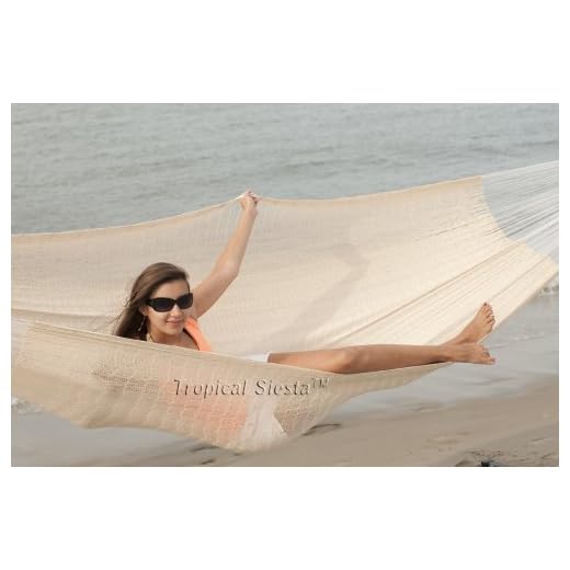 Tropical Siesta Breezy Point Mayan Mexican Jumbo Hammock