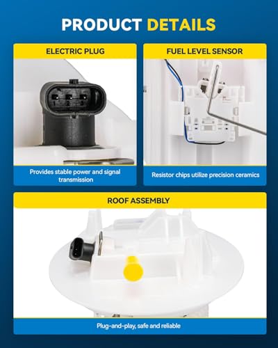 Image of PHILTOP Electric Fuel Pump Assembly FG1611, SP5163M