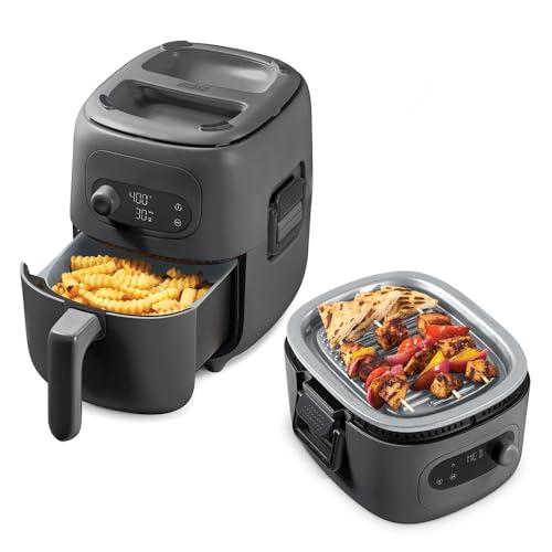 Dash Flip & Fry 2-in-1 Grill + Air Fryer