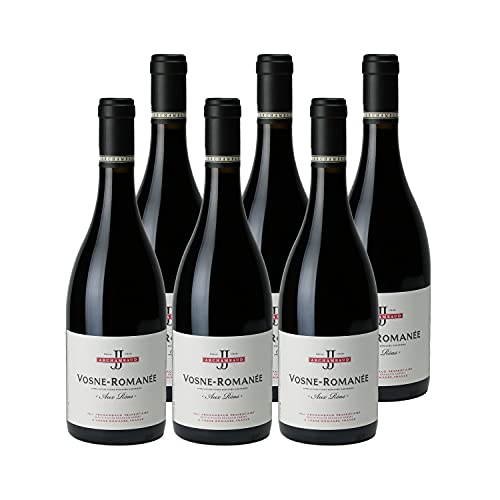 Vosne-Romanée Aux Réas Rouge 2016 - J&J Archambaud - Vin AOC Rouge de Bourgogne - Lot de 6x75cl - Cépage Pinot Noir Cover
