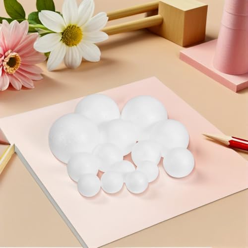 Boules de mousse blanche en polystyrène pour créer sans se ruiner ni manquer de matériel - 7