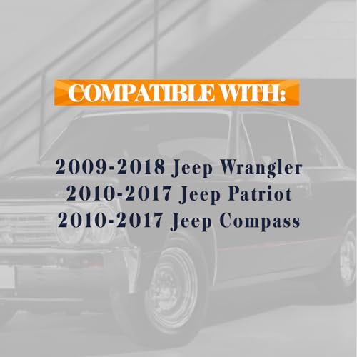 Télécommande Jeep Wrangler pour démarrage à distance clé 3 boutons Compass Patriot - 3