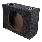Alipis Caisson De Basses Vide pour Voiture Boîtier Compact Et Léger Enceinte Subwoofer F...