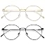 (2pack)gold+black | Anti-blue Light Lens