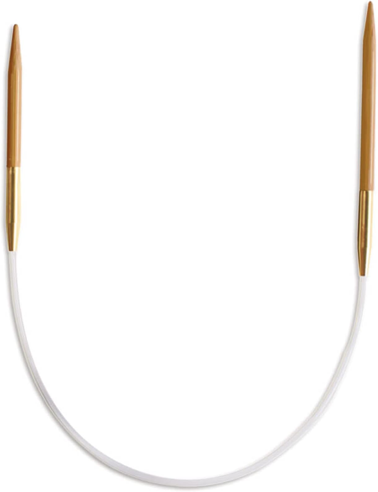 SeeknitKA06127 Bamboo Circular Knitting Needles, Brown, 23 cm x 2.5 mm