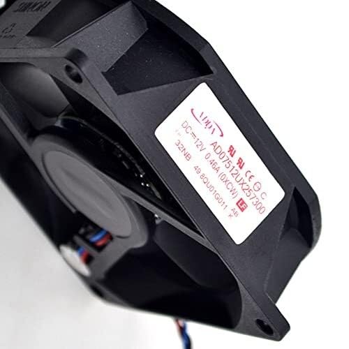 For Fan for RICOH - Computer Case Fan AD07512UX257300 7525 DC12V 0.46A LMNCBVYA