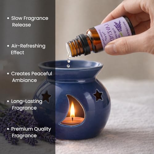 Image of Floryn Decor 15ml Aroma Oil Fragrance Oil for Diffuser, Candles, Soap & Aroma Therapy | Long Lasting Floral Scent | Premium Concentrated Aroma Oil (Lavender&Jasmine)