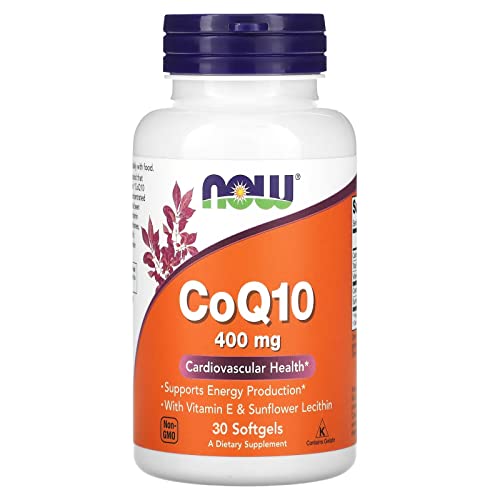 coenzima q10 400 mg Marca NOW