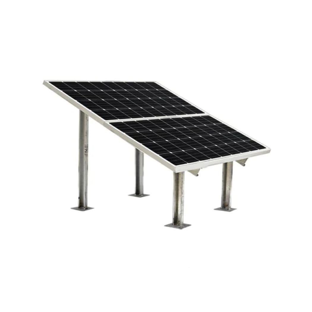 Solarware Solar Panel mounting Roof-top Stand, Complete DIY Structure (for 2X SPV of 100-170-225-250Watts Size)