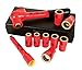 Wiha 31590 Drive Socket Set, Metric, 3/8-Inch, 1000 Volt, 10 Piece