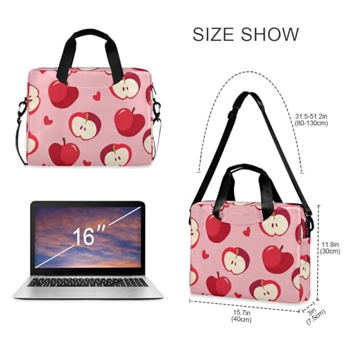 Maletín para portátil con diseño rosa de ALAZA 15.7 pulgadas miniatura 5