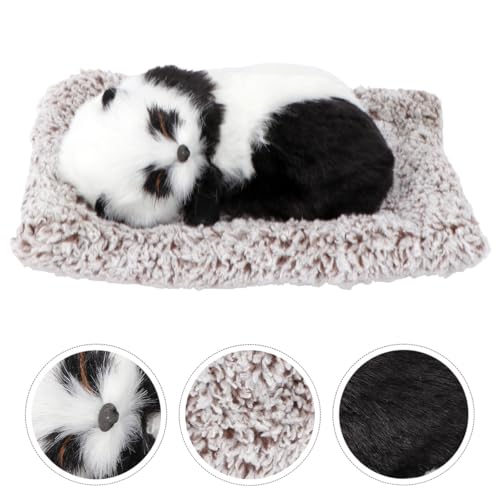 LOORGVEL 竹炭素材使用 空気清浄効果付き猫ぬいぐるみ インテリア 車飾り 癒しの寝姿デザイン 展開で家や車内に