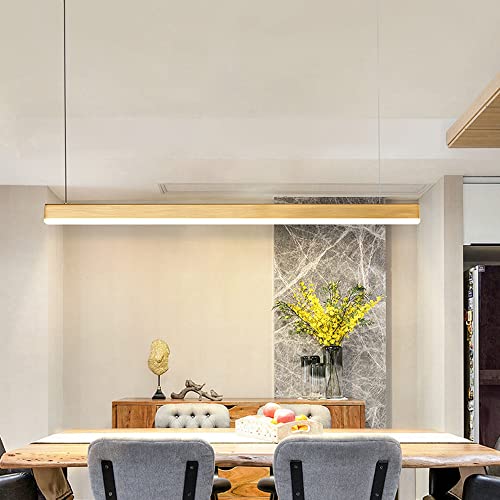 Plafonnier long suspendu pour table de bar et repas éclairage design modulable - 3