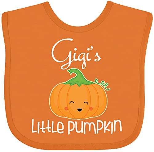 inktastic Gigi Little Pumpkin Halloween Grandchild Baby Bib