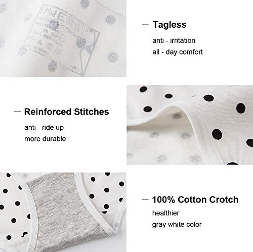 Image of INNERSY Womens Underwear Cotton Hipster Panties Regular & Plus Size 6-Pack